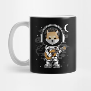 Astronaut Guitar Dogelon Mars ELON Coin To The Moon Crypto Token Cryptocurrency Blockchain Wallet Birthday Gift For Men Women Kids Mug